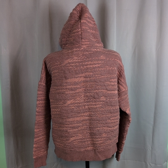 Prana Textured Hoodie in Rust - Picture 2 of 9